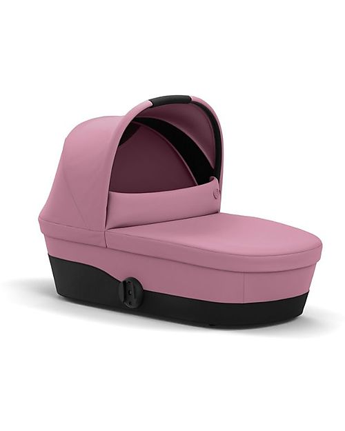Cybex Melio 2 Cot - Magnolia Pink - Comfy and Roomy! Pram Systems