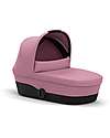 Cybex Melio 2 Cot - Magnolia Pink - Comfy and Roomy! Pram Systems