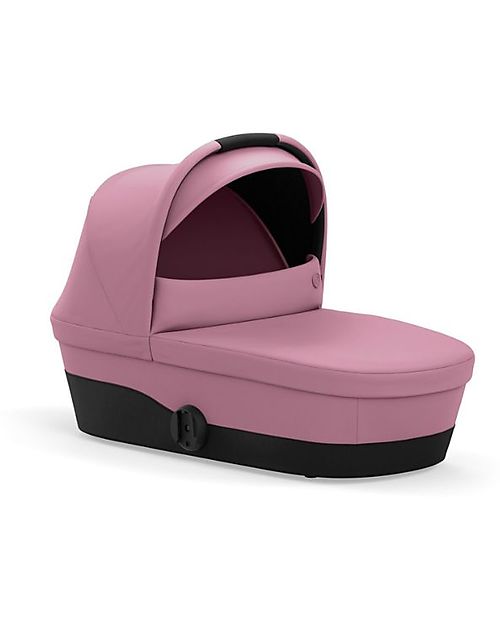 Cybex Melio 2 Cot - Magnolia Pink - Comfy and Roomy! Pram Systems