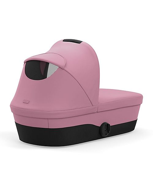 Cybex Melio 2 Cot - Magnolia Pink - Comfy and Roomy! Pram Systems