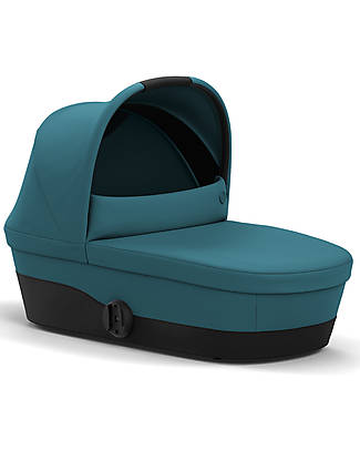 Cybex Melio 2 Cot - River Blue - Comfy and Roomy! Pram Systems