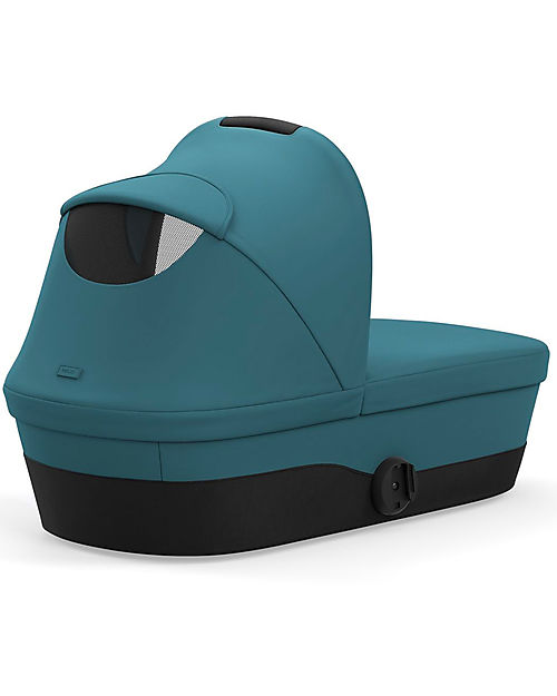 Cybex Melio 2 Cot - River Blue - Comfy and Roomy! Pram Systems