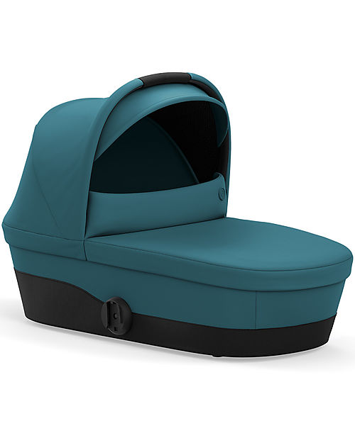 Cybex Melio 2 Cot - River Blue - Comfy and Roomy! Pram Systems