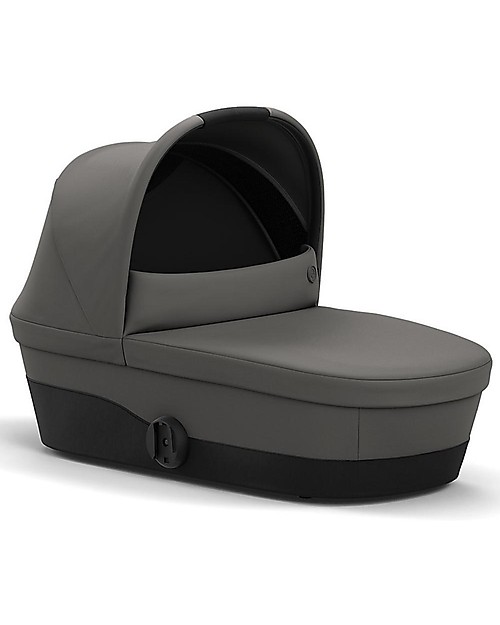 Cybex Melio 2 Cot - Soho Grey - Comfy and Roomy! Pram Systems