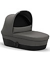 Cybex Melio 2 Cot - Soho Grey - Comfy and Roomy! Pram Systems