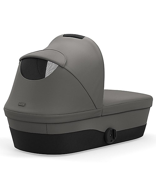 Cybex Melio 2 Cot - Soho Grey - Comfy and Roomy! Pram Systems