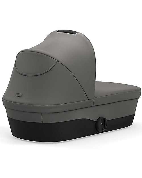 Cybex Melio 2 Cot - Soho Grey - Comfy and Roomy! Pram Systems