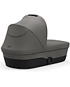 Cybex Melio 2 Cot - Soho Grey - Comfy and Roomy! Pram Systems