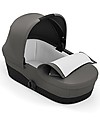 Cybex Melio 2 Cot - Soho Grey - Comfy and Roomy! Pram Systems
