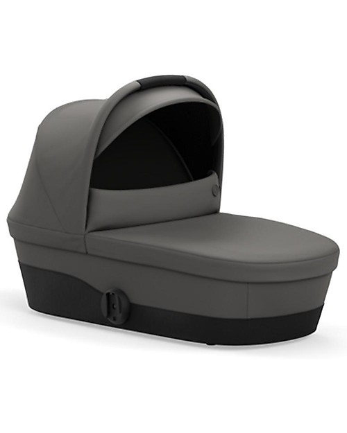 Cybex Melio 2 Cot - Soho Grey - Comfy and Roomy! Pram Systems