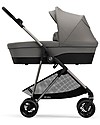 Cybex Melio 2 Cot - Soho Grey - Comfy and Roomy! Pram Systems
