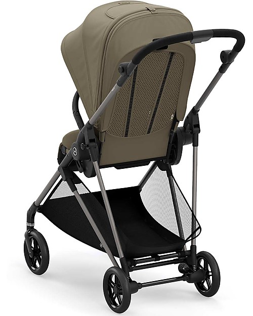 Cybex Melio 2 Stroller - Classic Beige - Ultra-Light from Birth! Lights Strollers
