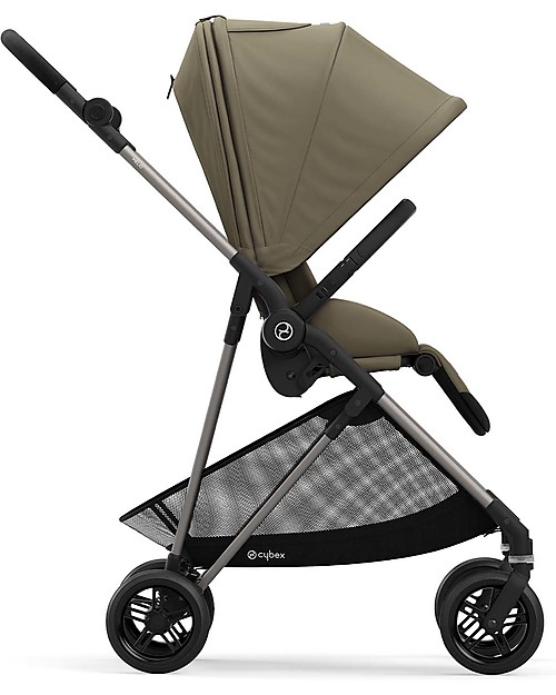 Cybex Melio 2 Stroller - Classic Beige - Ultra-Light from Birth! Lights Strollers