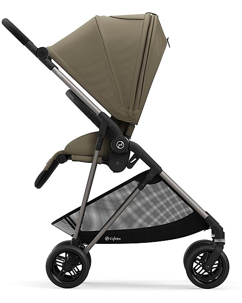 Cybex Melio 2 Stroller - Classic Beige - Ultra-Light from Birth! Lights Strollers