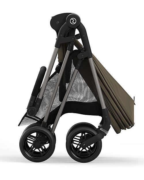 Cybex Melio 2 Stroller - Classic Beige - Ultra-Light from Birth! Lights Strollers