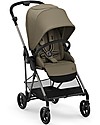 Cybex Melio 2 Stroller - Classic Beige - Ultra-Light from Birth! Lights Strollers