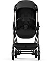 Cybex Melio 2 Stroller - Deep Black - Ultra-Light from Birth! Lights Strollers