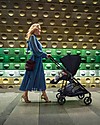 Cybex Melio 2 Stroller - Deep Black - Ultra-Light from Birth! Lights Strollers
