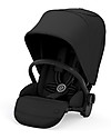 Cybex Melio 2 Stroller - Deep Black - Ultra-Light from Birth! Lights Strollers