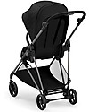 Cybex Melio 2 Stroller - Deep Black - Ultra-Light from Birth! Lights Strollers
