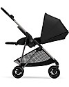 Cybex Melio 2 Stroller - Deep Black - Ultra-Light from Birth! Lights Strollers
