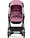 Cybex Melio 2 Stroller - Magnolia Pink - Ultra-Light from Birth! Lights Strollers