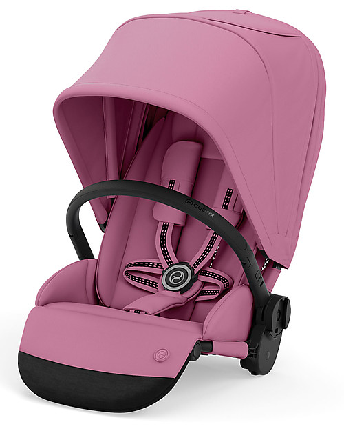 Cybex Melio 2 Stroller - Magnolia Pink - Ultra-Light from Birth! Lights Strollers