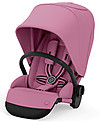 Cybex Melio 2 Stroller - Magnolia Pink - Ultra-Light from Birth! Lights Strollers