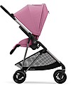 Cybex Melio 2 Stroller - Magnolia Pink - Ultra-Light from Birth! Lights Strollers