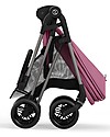 Cybex Melio 2 Stroller - Magnolia Pink - Ultra-Light from Birth! Lights Strollers