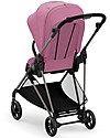 Cybex Melio 2 Stroller - Magnolia Pink - Ultra-Light from Birth! Lights Strollers
