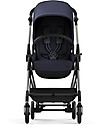 Cybex Melio 2 Stroller - Navy Blue - Ultra-Light from Birth! Lights Strollers