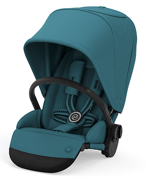 Cybex Melio 2 Stroller - River Blue - Ultra-Light from Birth! Lights Strollers