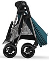 Cybex Melio 2 Stroller - River Blue - Ultra-Light from Birth! Lights Strollers