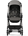 Cybex Melio 2 Stroller - Soho Grey - Ultra-Light from Birth! Lights Strollers