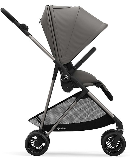 Cybex Melio 2 Stroller - Soho Grey - Ultra-Light from Birth