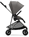 Cybex Melio 2 Stroller - Soho Grey - Ultra-Light from Birth! Lights Strollers