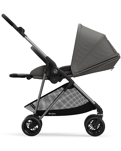 Cybex Melio 2 Stroller - Soho Grey - Ultra-Light from Birth