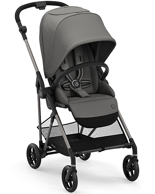 Cybex Melio 2 Stroller - Soho Grey - Ultra-Light from Birth