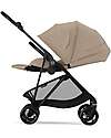 Cybex Melio Carbon Stroller - Almond Beige - Carbon Frame - from birth up to 15kg Lights Strollers