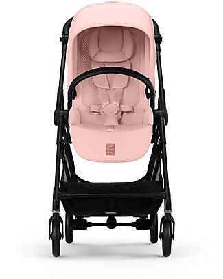 Cybex Melio Carbon Stroller - Candy Pink - Carbon Frame - from birth up to 15kg Lights Strollers