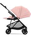 Cybex Melio Carbon Stroller - Candy Pink - Carbon Frame - from birth up to 15kg Lights Strollers