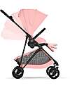 Cybex Melio Carbon Stroller - Candy Pink - Ultra-Lightweight with Carbon Frame Lights Strollers