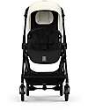 Cybex Melio Carbon Stroller - Canvas White - Carbon Frame - from birth up to 15kg Lights Strollers
