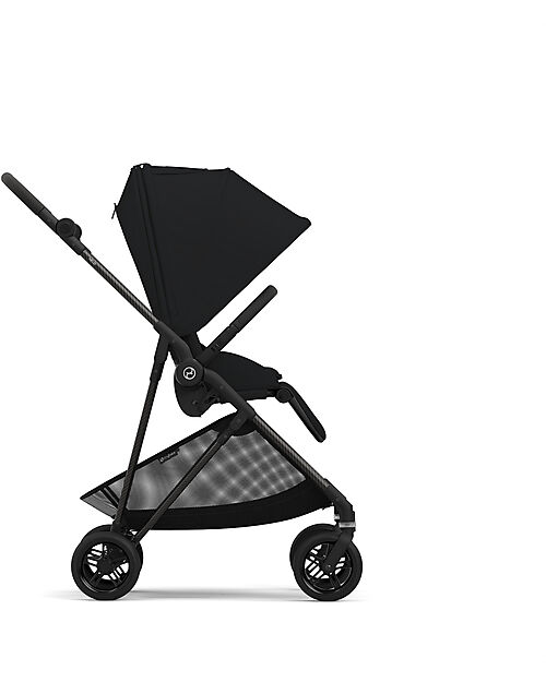 Cybex Melio Carbon Stroller - Carbon Frame - from birth up to 15kg Lights Strollers