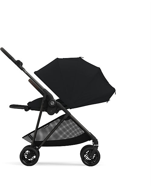 Cybex Melio Carbon Stroller - Carbon Frame - from birth up to 15kg Lights Strollers