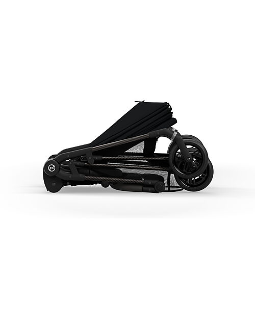 Cybex Melio Carbon Stroller - Carbon Frame - from birth up to 15kg Lights Strollers