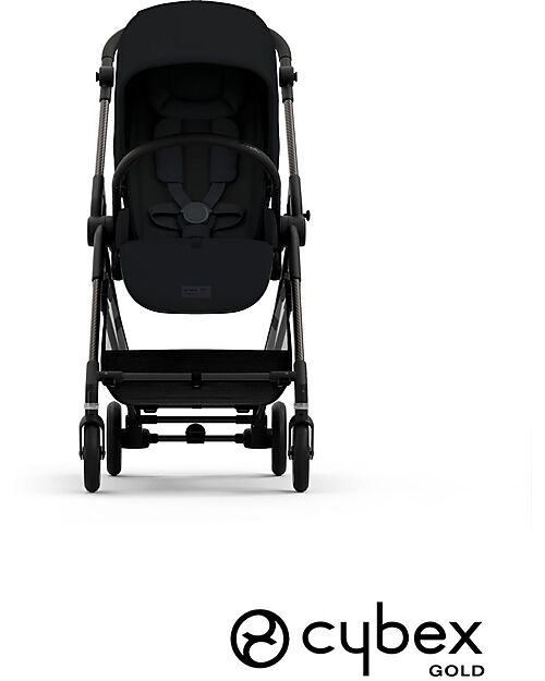 Cybex Melio Carbon Stroller - Carbon Frame - from birth up to 15kg Lights Strollers