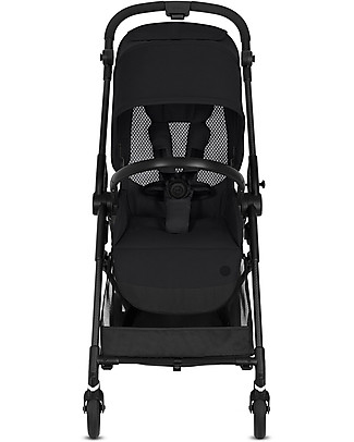 Cybex Melio Carbon Stroller - Deep Black - Light and Sturdy! Lights Strollers
