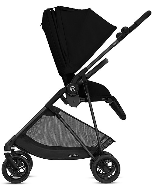 Cybex Melio Carbon Stroller - Deep Black - Light and Sturdy